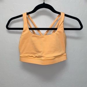 Lululemon Orange Energy Bra